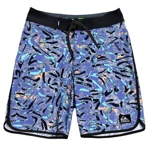 QUIKSILVER Highline Boys Board Shorts 28/14 NWOT